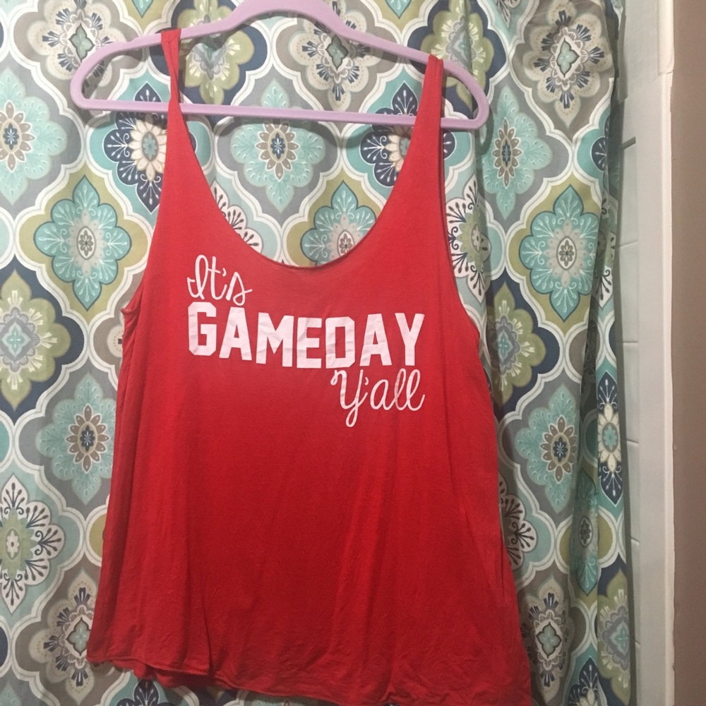 “It’s Gameday Y’all!” Red Tank